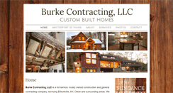 Desktop Screenshot of burkecontracting.com